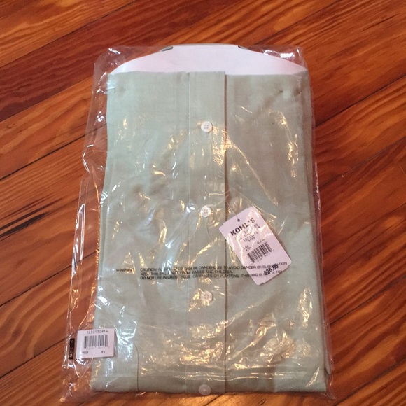 Croft & Barrow Short Sleeve Dress Shirt 16 1/2 - Picture 7 of 8